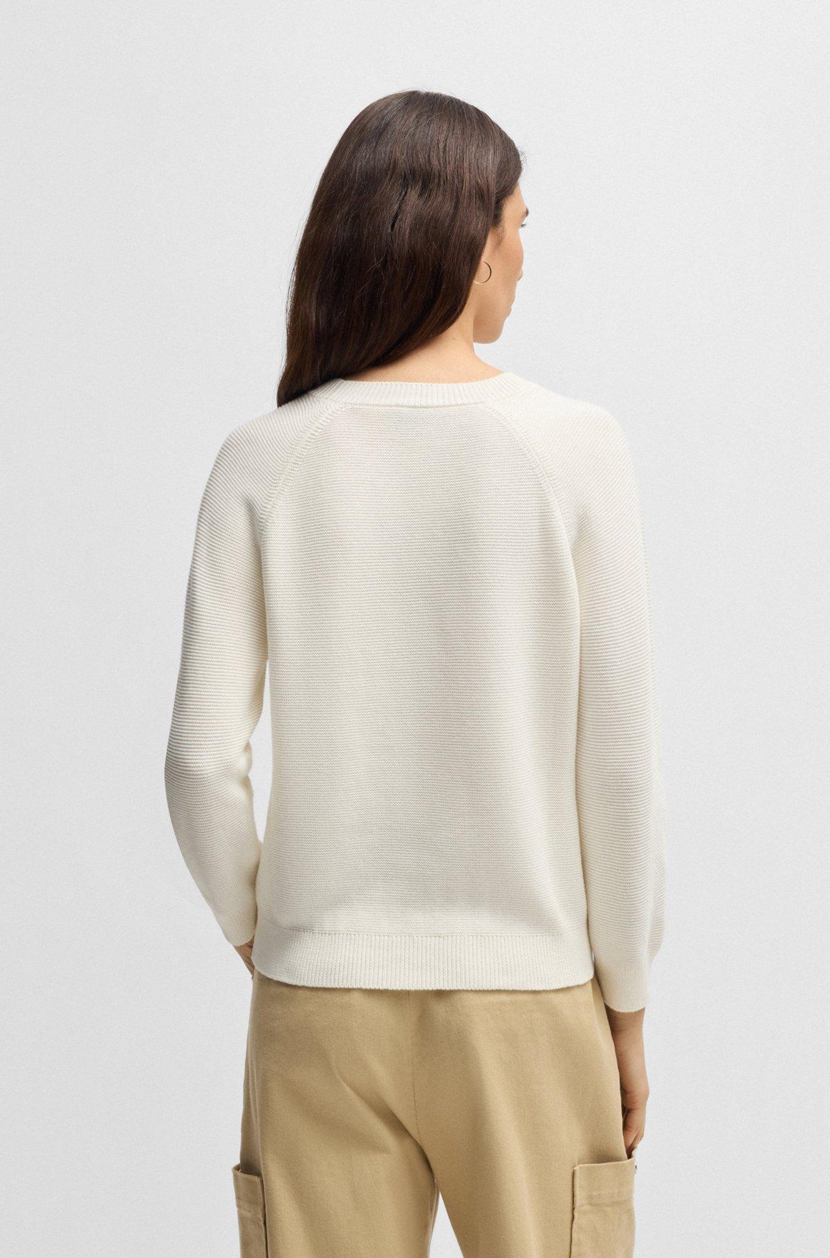 Knitted sweater in pure cotton Product Image