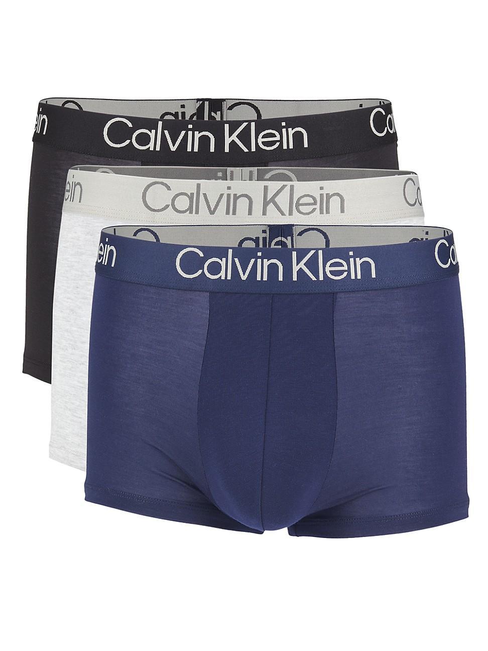 Calvin Klein Ultra Soft Modern Trunks, Pack of 3 Product Image