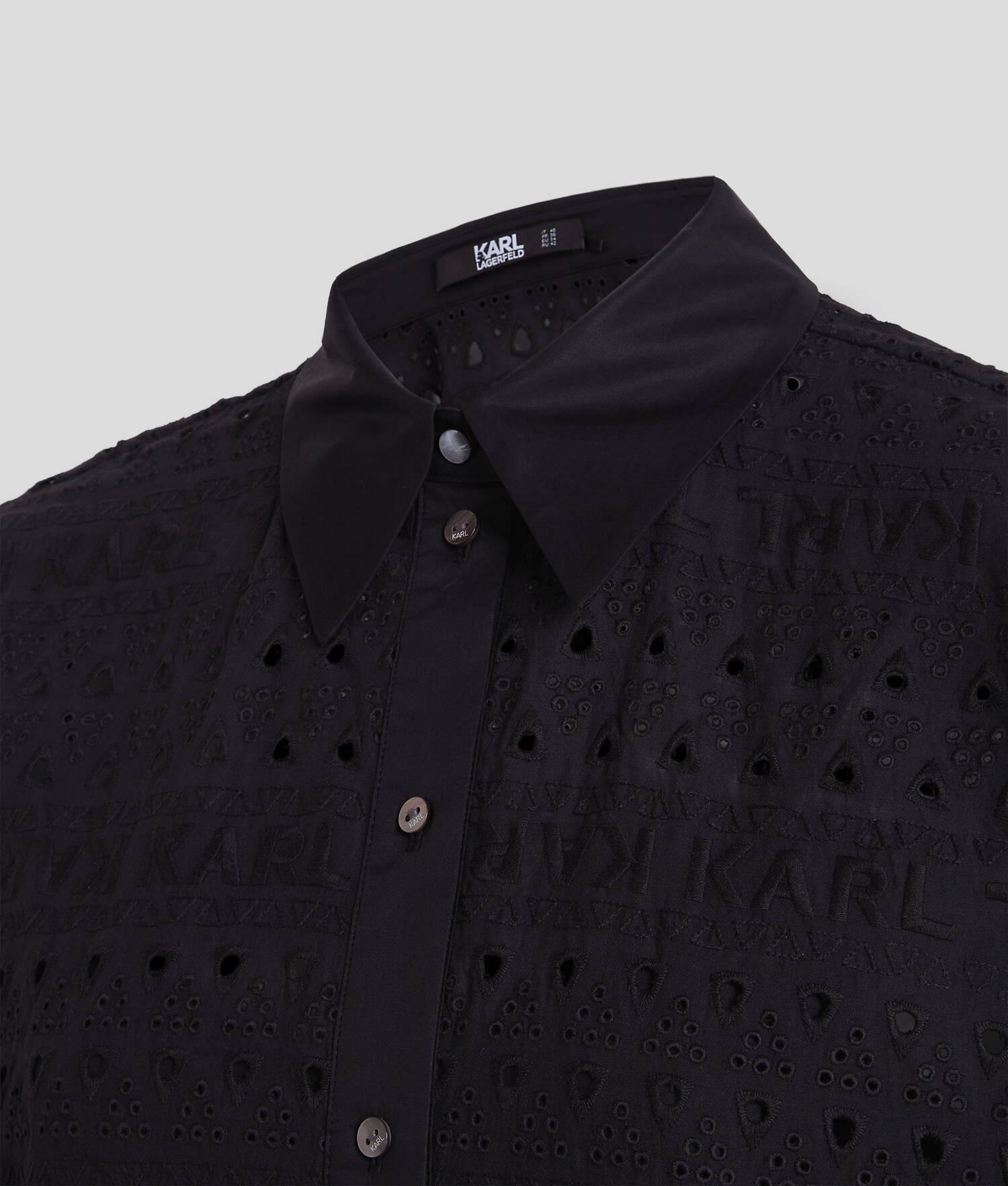 BRODERIE ANGLAISE SHIRT DRESS Product Image