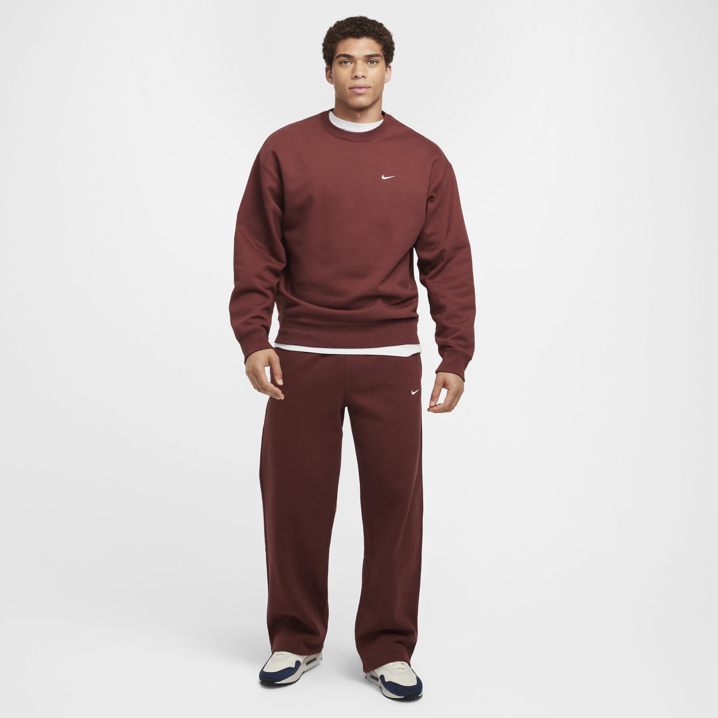 Nike Solo Swoosh Men's Fleece Crew Product Image