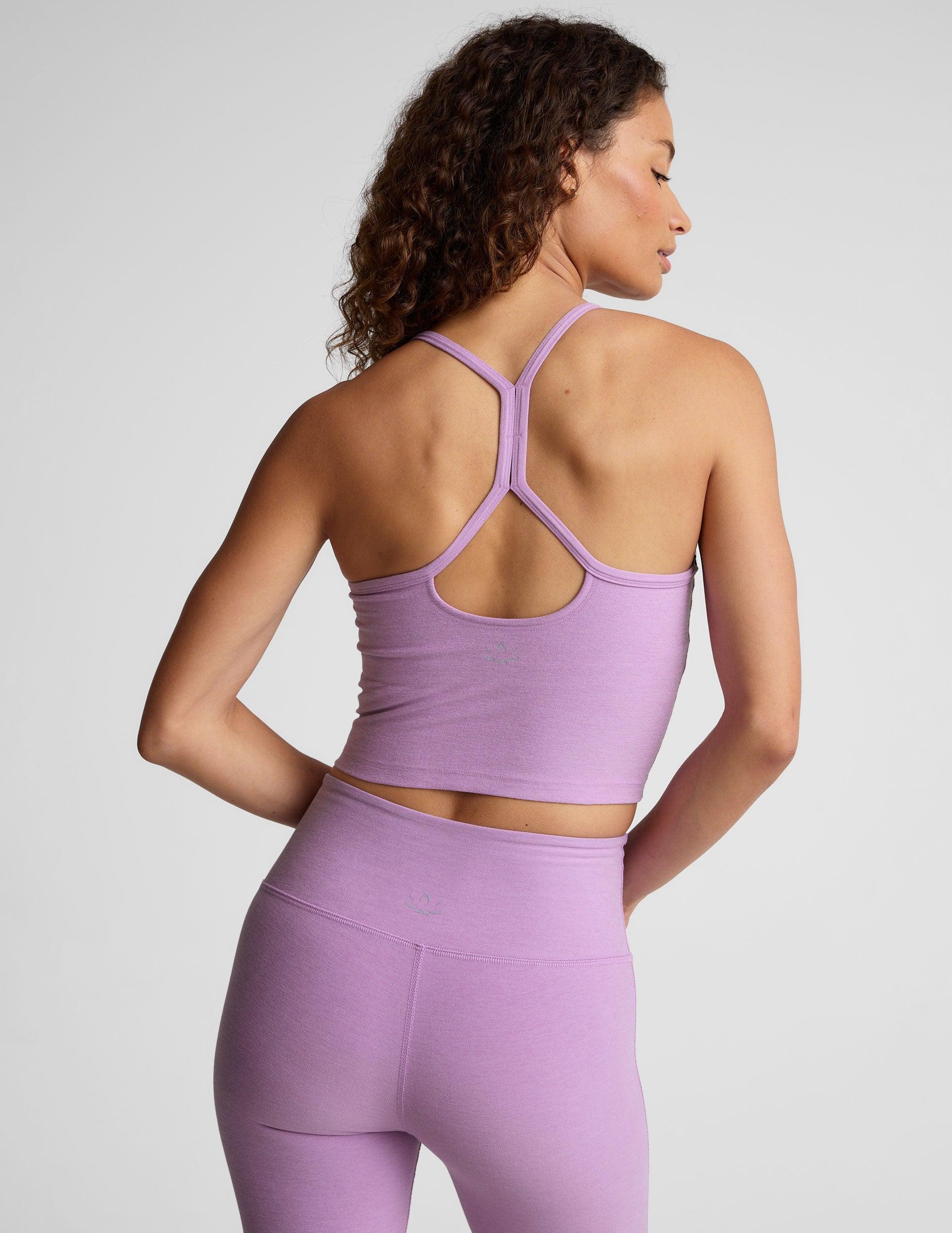 Spacedye Slim Racerback Cropped Tank Product Image