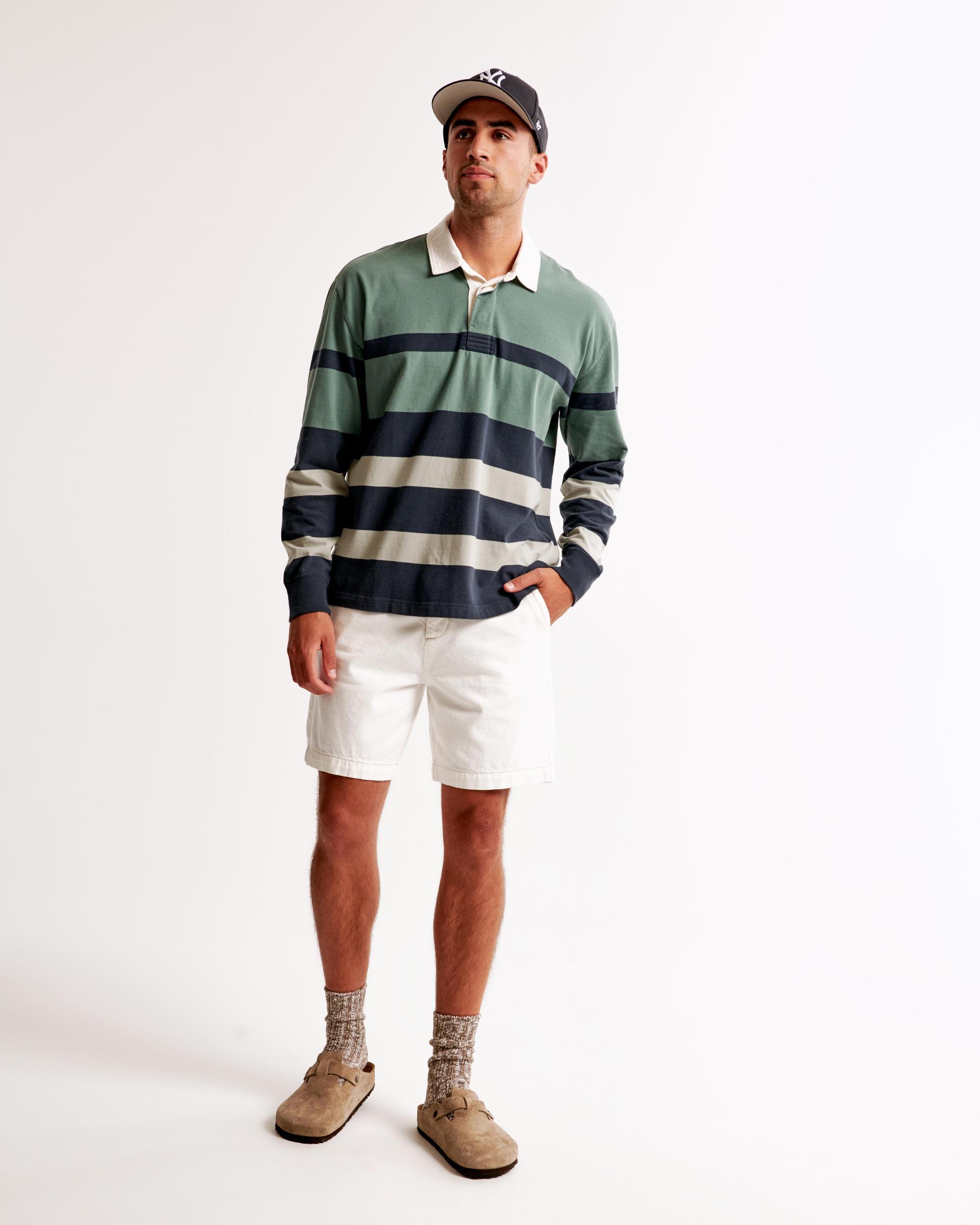 Long-Sleeve Rugby Polo Product Image