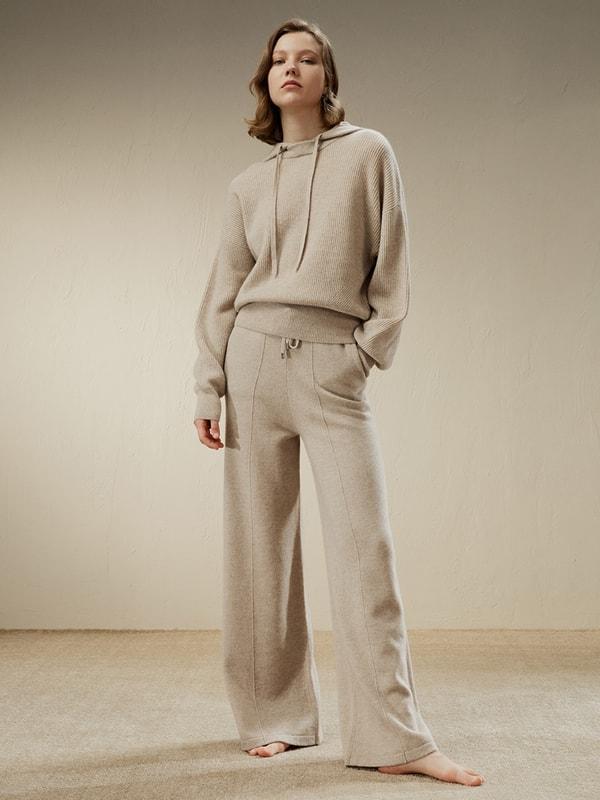 Fluid Cashmere Sweatpants Product Image