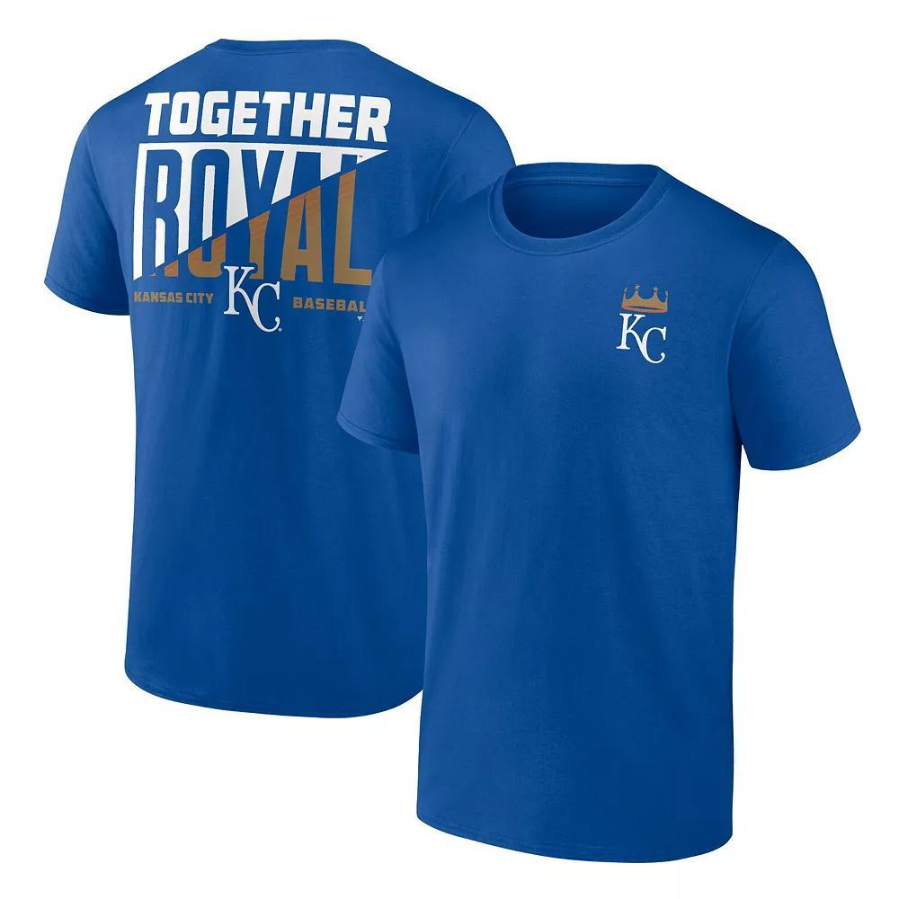 Men's Fanatics Branded Royal Kansas City Royals Hometown Collection Together T-Shirt, Size: Large, Blue Product Image