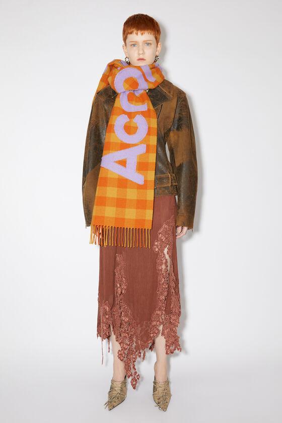 Check logo scarf Product Image