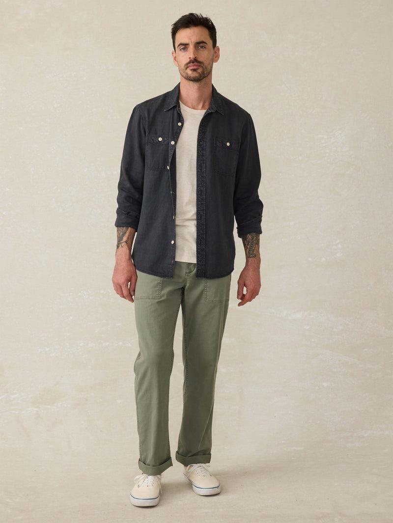 Tried & True Chambray Workshirt - Durango Black Product Image