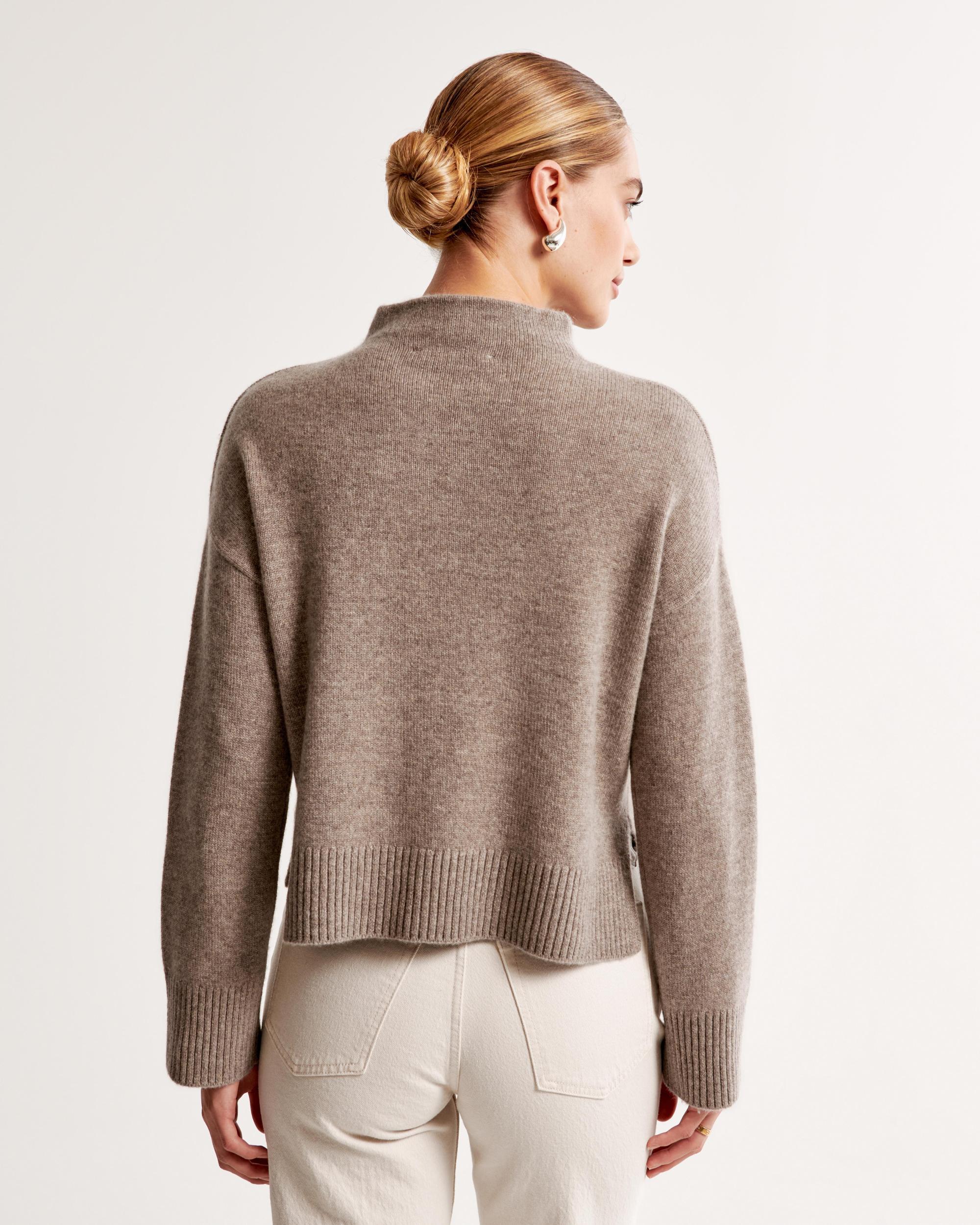 Cashmere Mockneck Sweater Product Image
