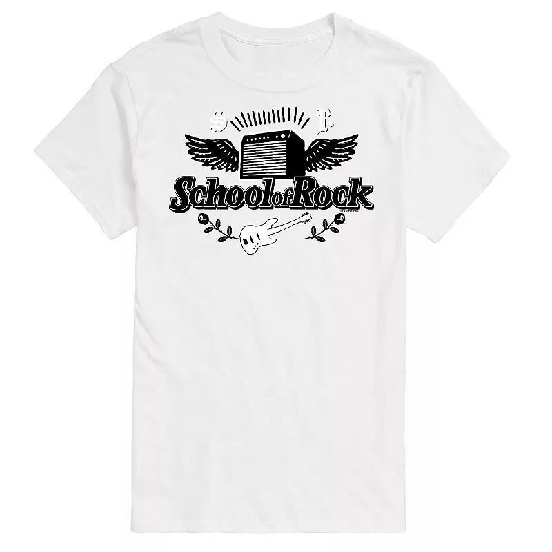 Big & Tall School of Rock Logo Graphic Tee, Mens Product Image