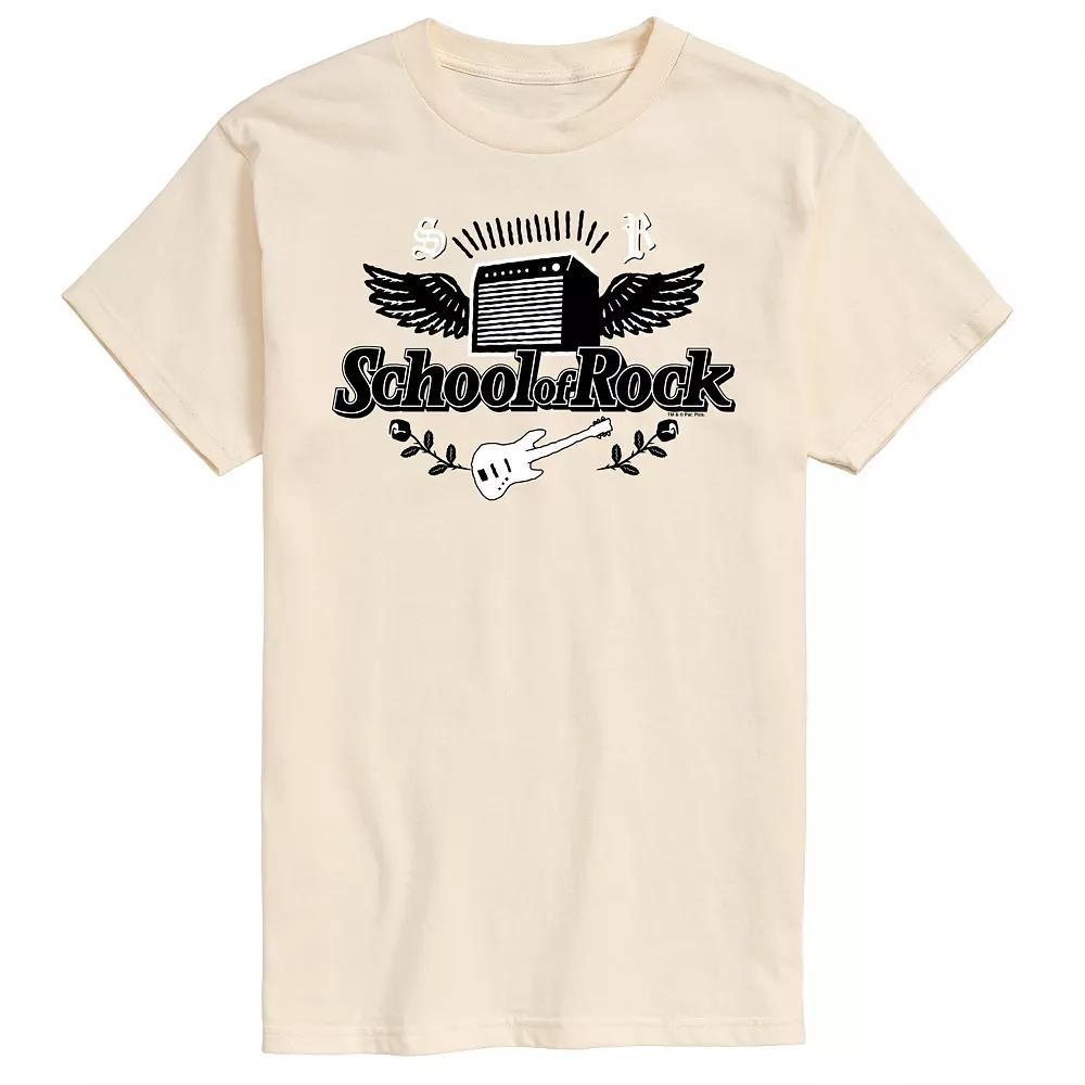 Big & Tall School of Rock Logo Graphic Tee, Mens Product Image