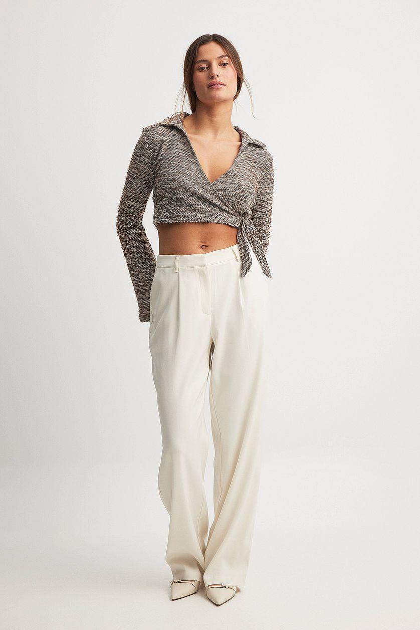 Tie Collar Top Product Image