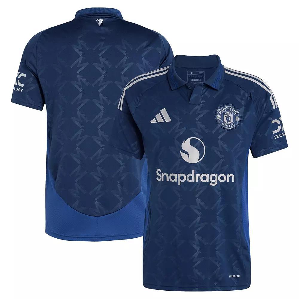 adidas Mens adidas Manchester United 24/25 Away Short Sleeve Jersey - Mens Product Image