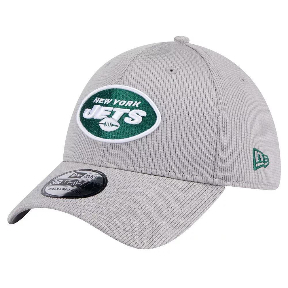 Men's New Era Gray New York Jets Active 39THIRTY Flex Hat, Size: Large/XL, Grey Product Image