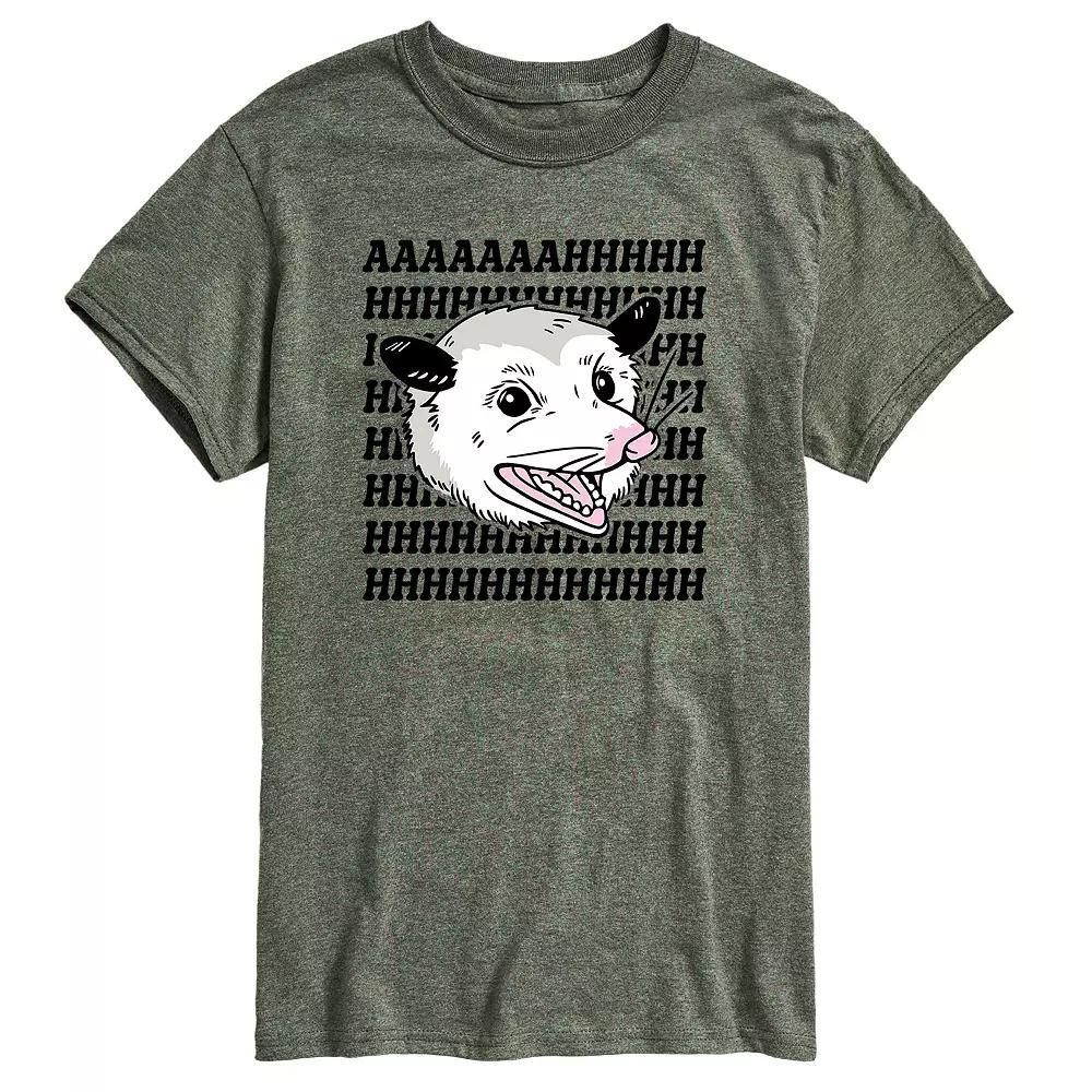 Mens Screaming Possum Graphic Tee Product Image