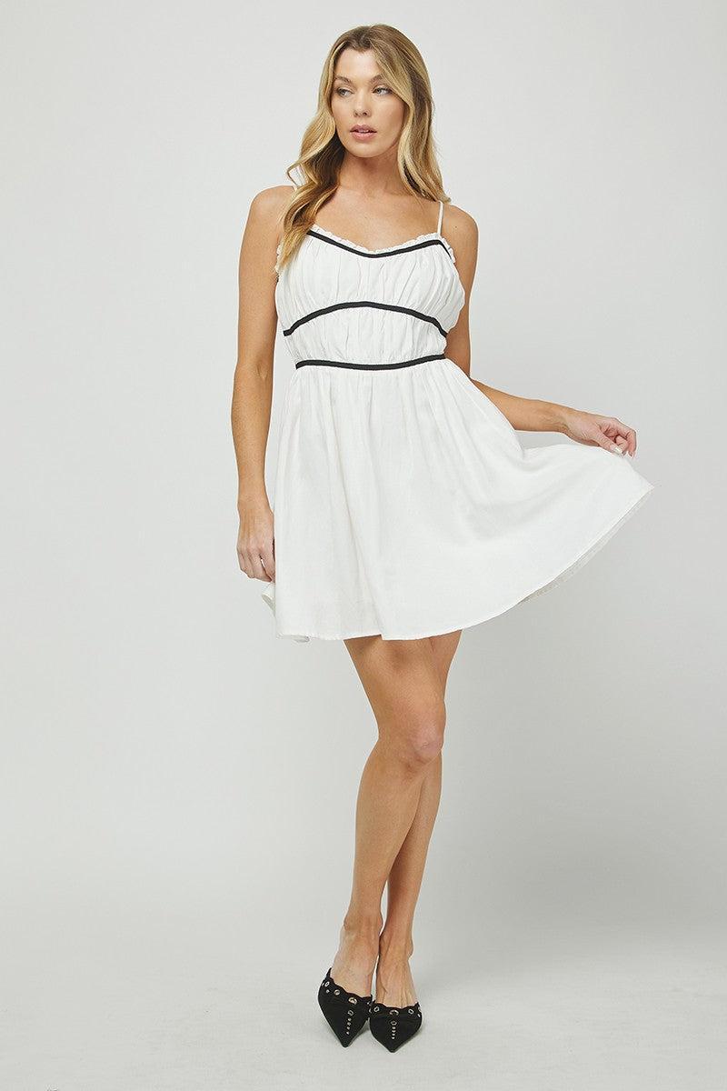 Smocked Mini Dress Product Image