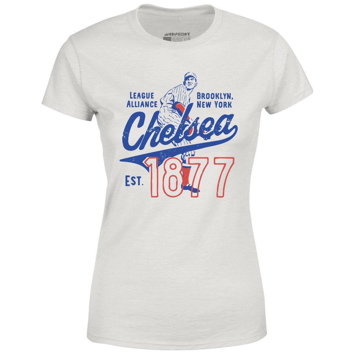 Brooklyn Chelsea - New York - Vintage Defunct Baseball Teams - Women's T-Shirt Female Product Image