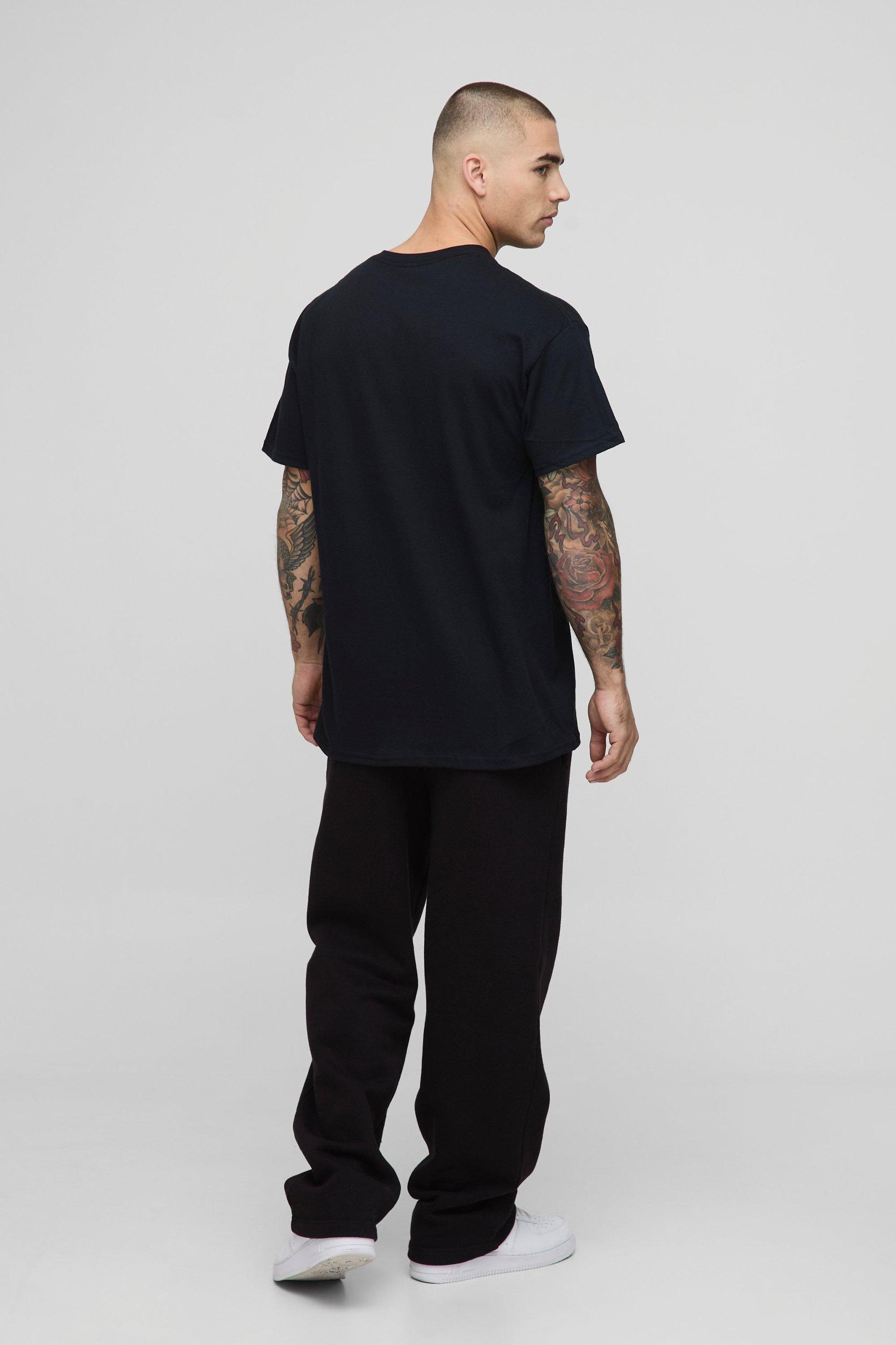 Oversized Disney Cars Multi Character License Graphic T Shirt | boohooMAN USA Product Image