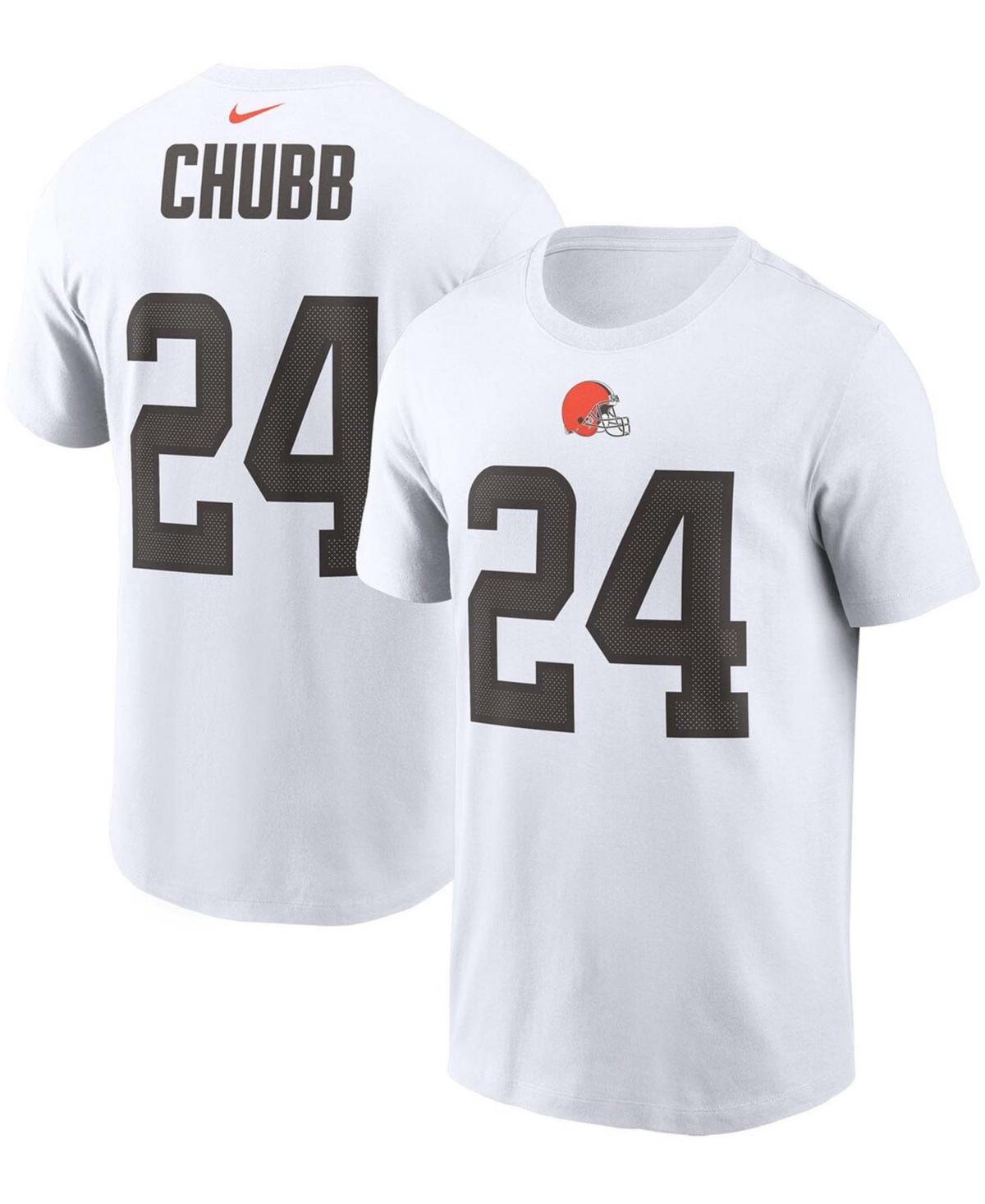 Mens Nike Nick Chubb Cleveland Browns Player Name & Number T-Shirt Product Image