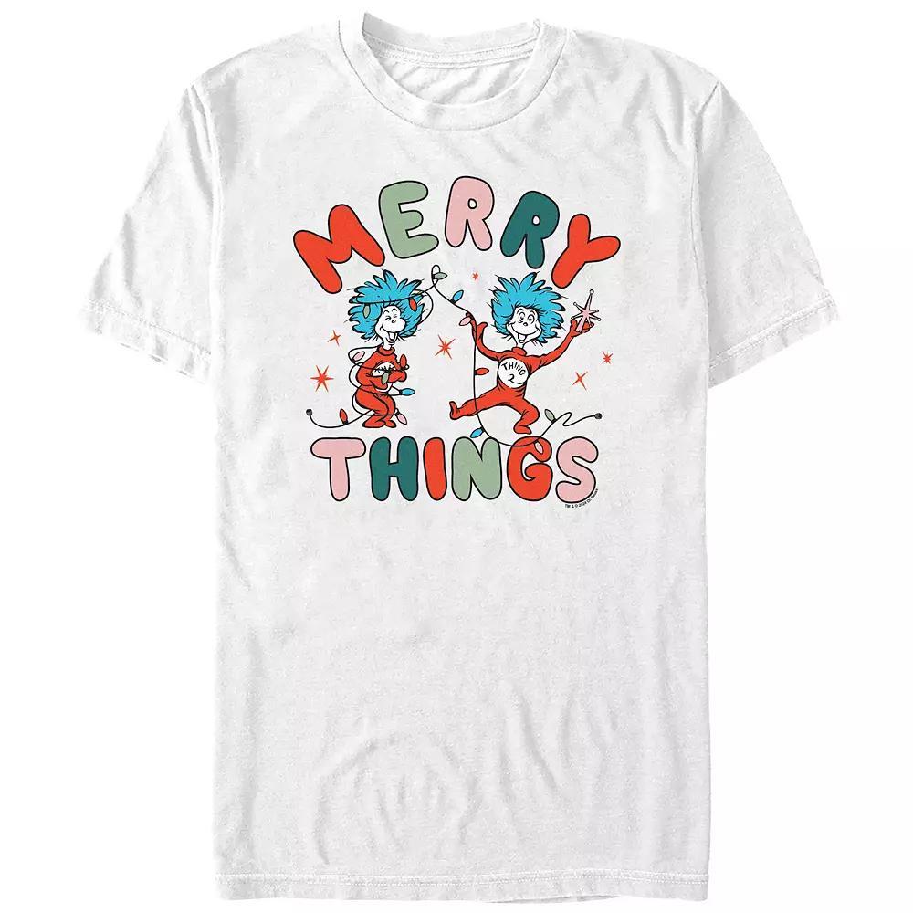Mens Dr. Seuss Merry Things Graphic Tee Product Image