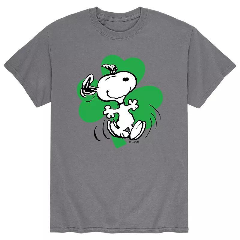 Mens Peanuts Dancing Snoopy St. Patricks Day Tee Product Image