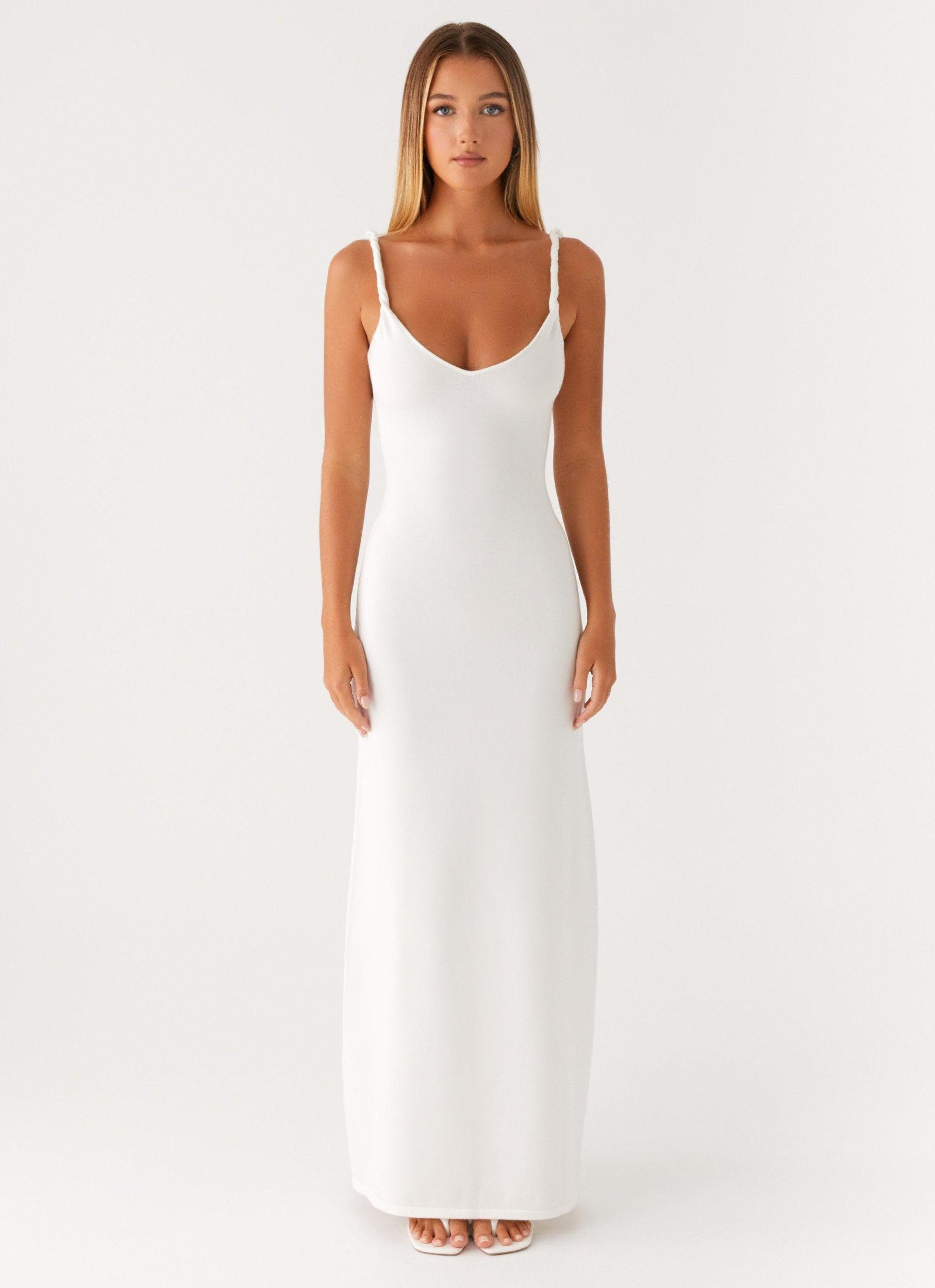 Anastasia Maxi Dress - Ivory Product Image