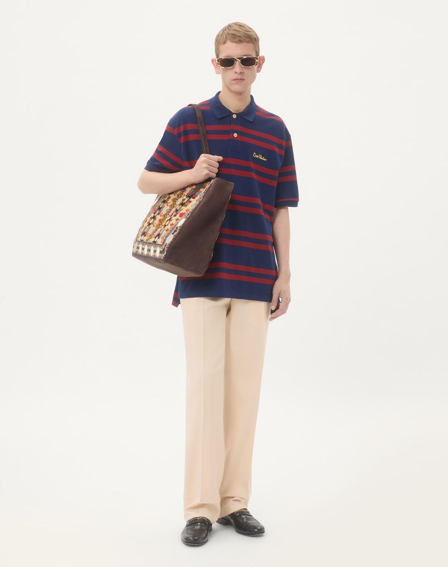 Valentino Garavani Nellcôte Large Embroidered Shopping Bag Product Image