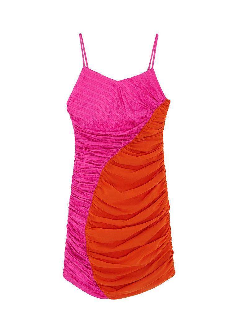 Jade Ruched Dress Female Product Image