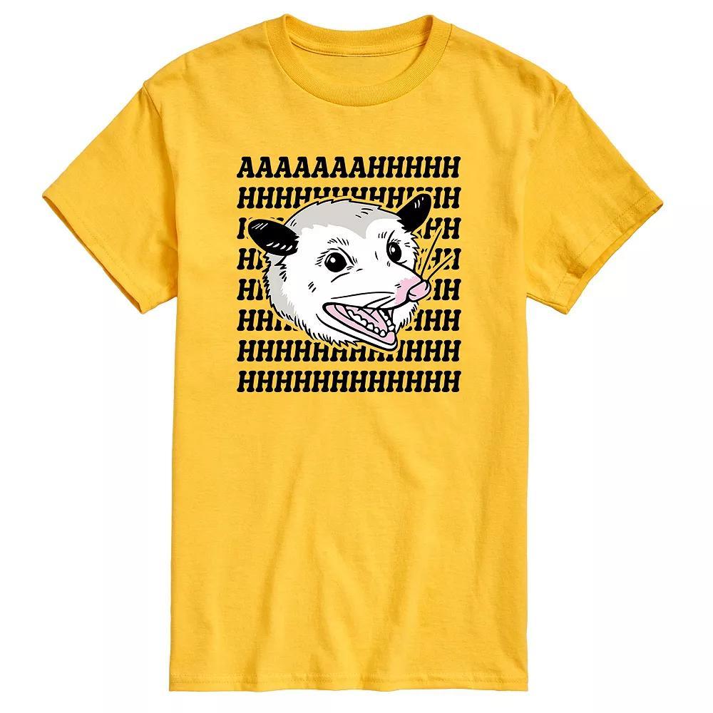 Mens Screaming Possum Graphic Tee Product Image