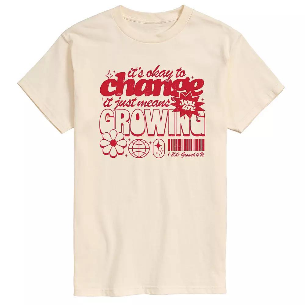 Mens Okay To Change Graphic Tee Product Image
