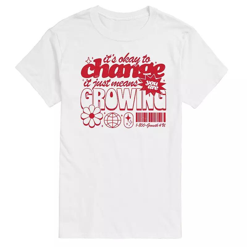 Mens Okay To Change Graphic Tee Product Image