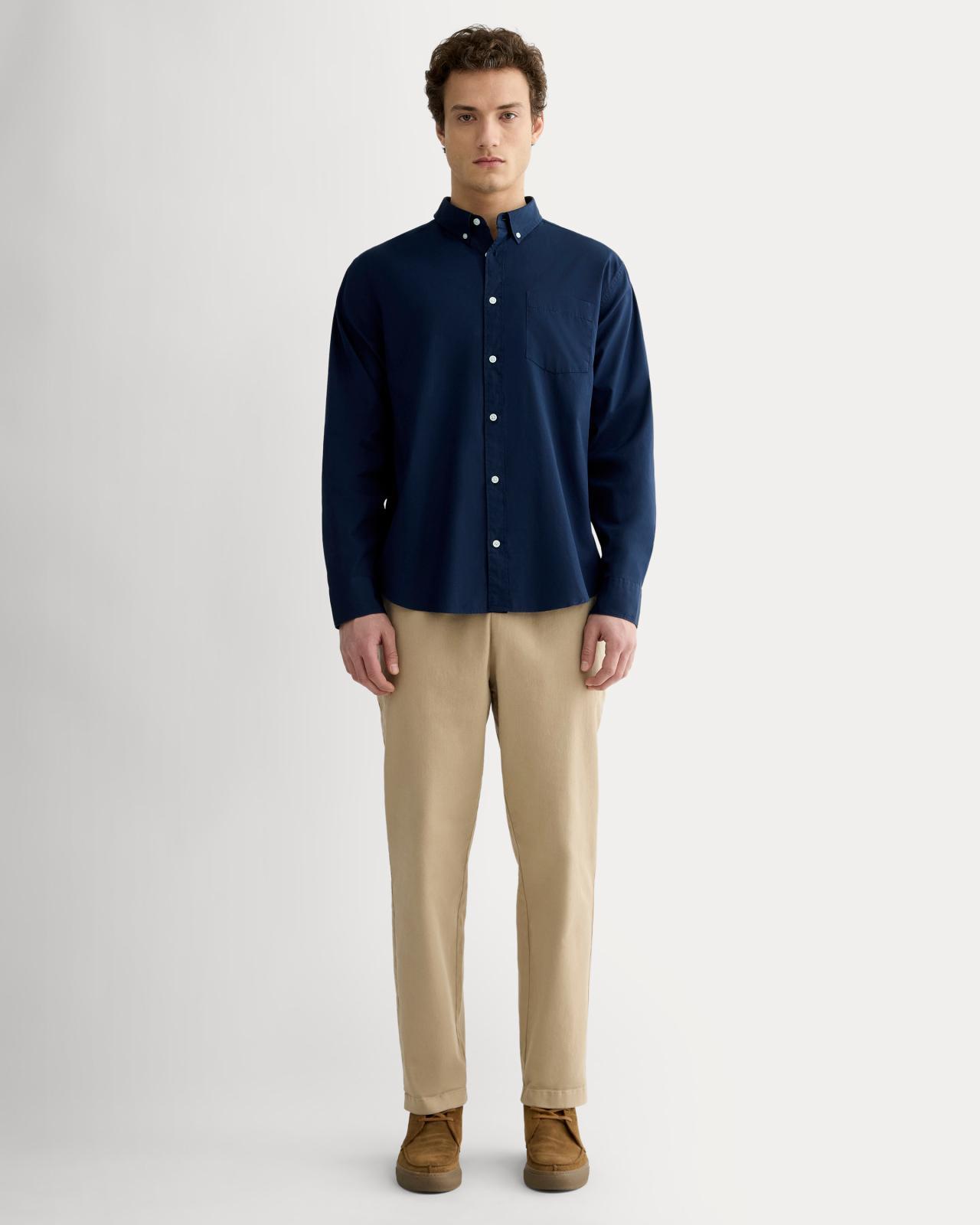 The Washed Poplin Shirt Product Image