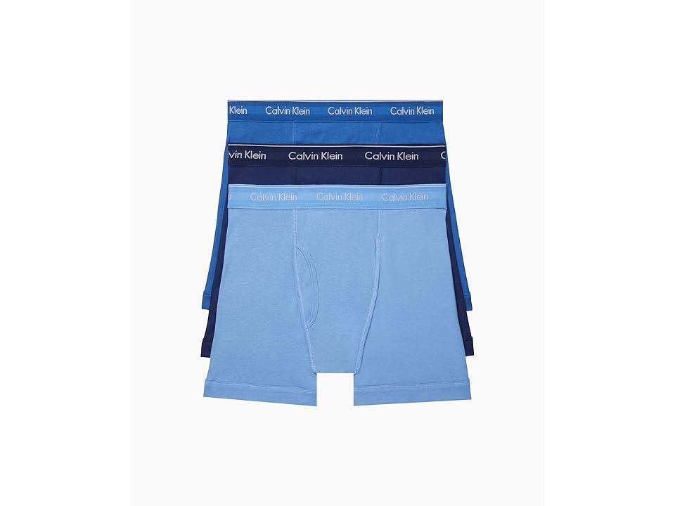 Mens Calvin Klein 3-Pack Cotton Classics Boxer Briefs Product Image