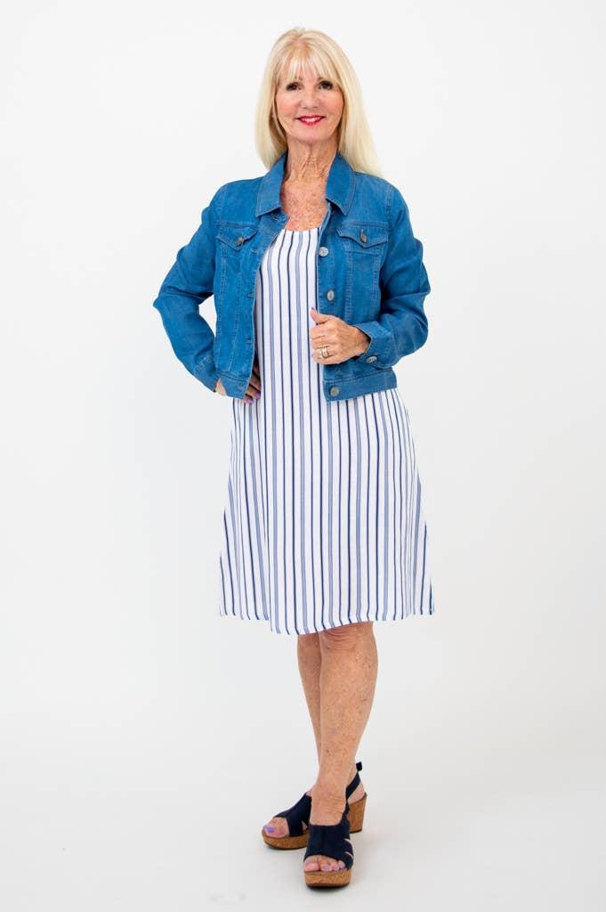 Blue Sky Colleen Jacket, Tencel Denim Product Image
