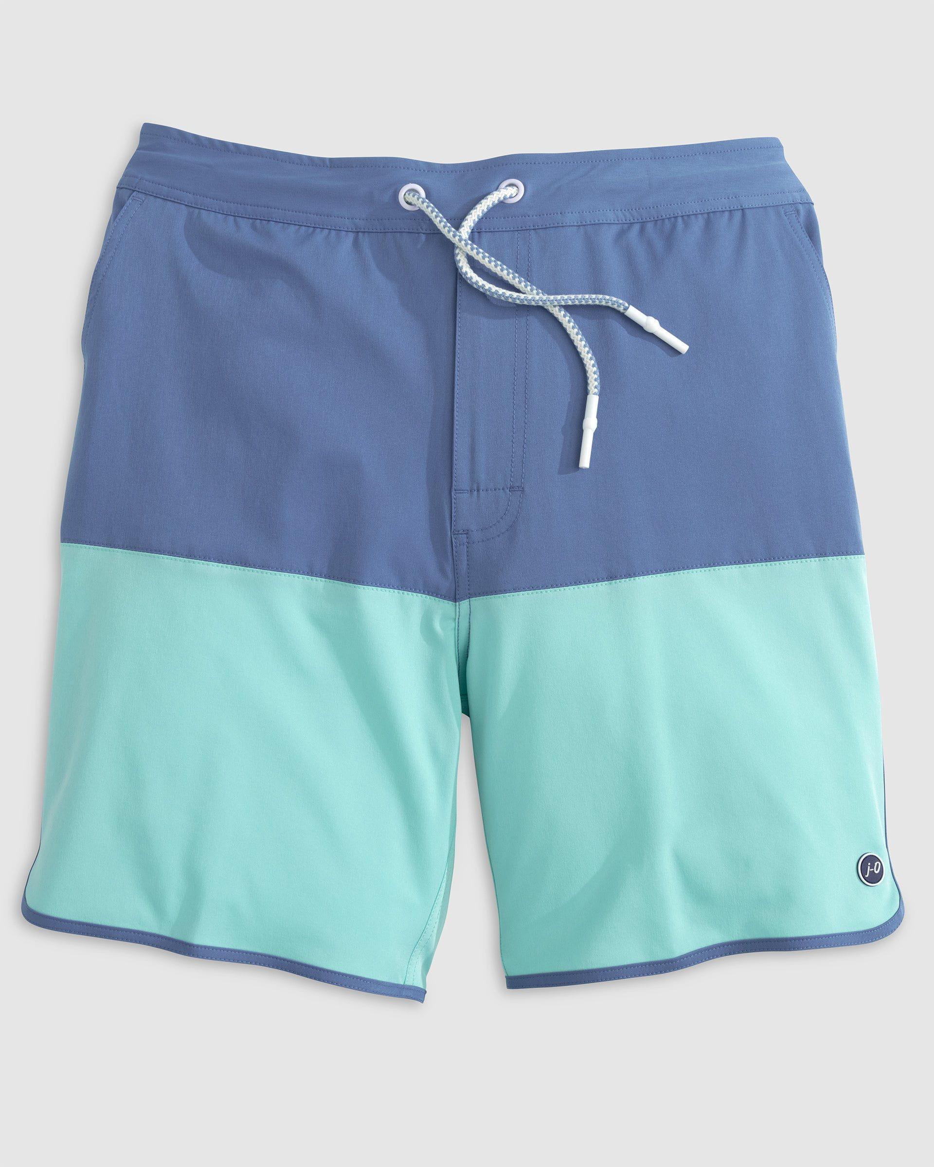 Tully Half Elastic 7" Surf Shorts - Scalloped Hem Male Product Image