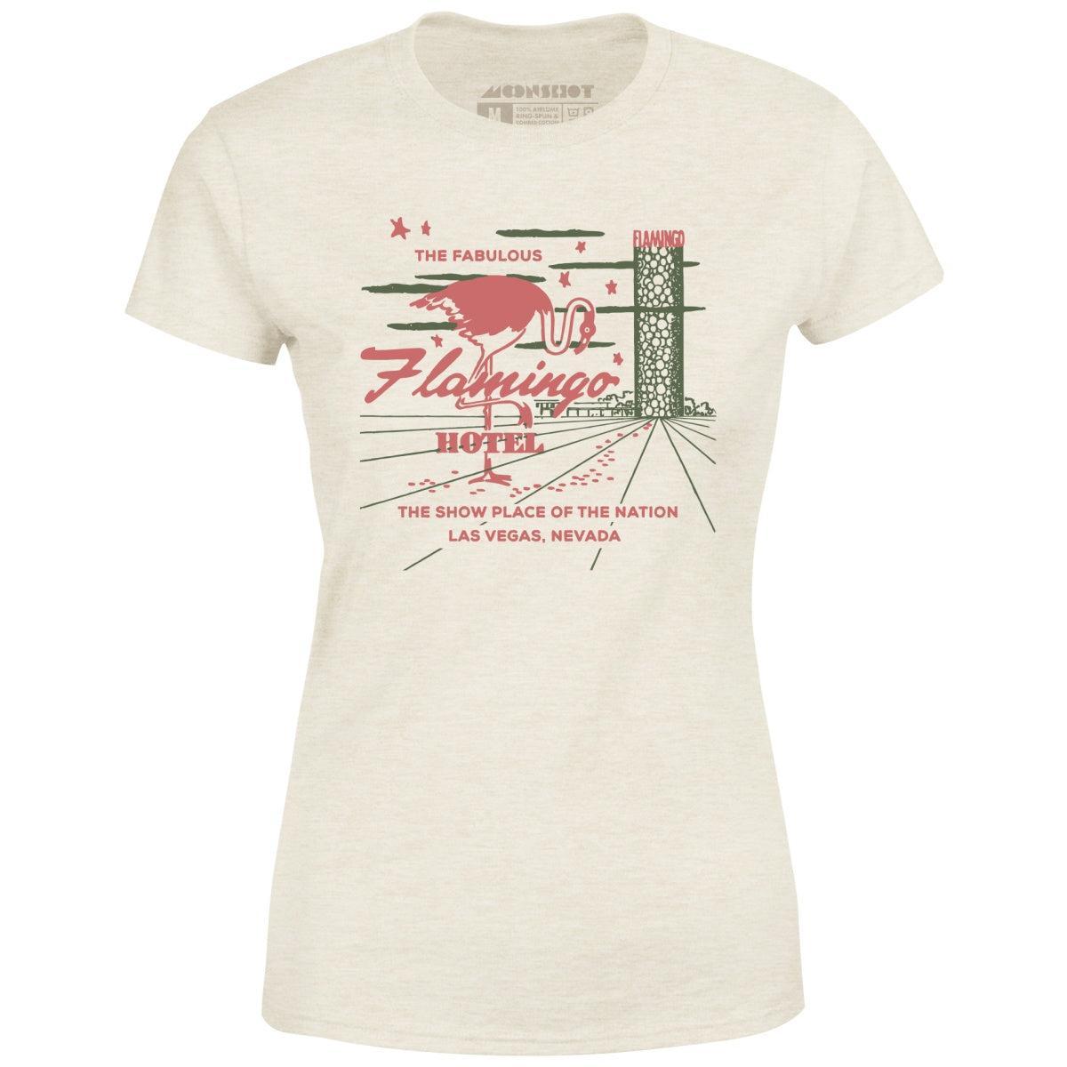 Flamingo Hotel v4 - Vintage Las Vegas - Women's T-Shirt Female Product Image