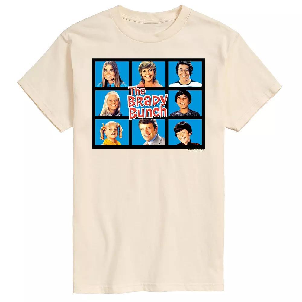 Mens The Brady Bunch Grid Graphic Tee Product Image