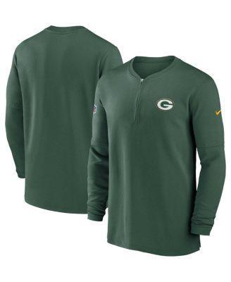 Mens Nike Green Green Bay Packers 2023 Sideline Performance Long Sleeve Quarter-Zip Top Product Image