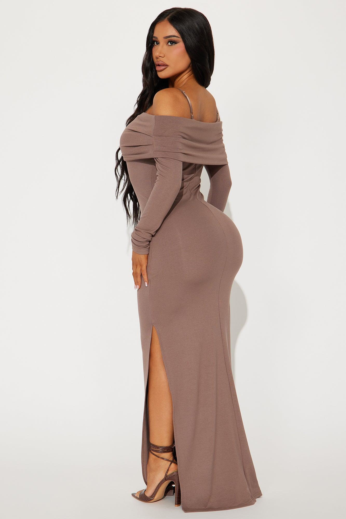 Breezy Days Maxi Dress - Chocolate Product Image