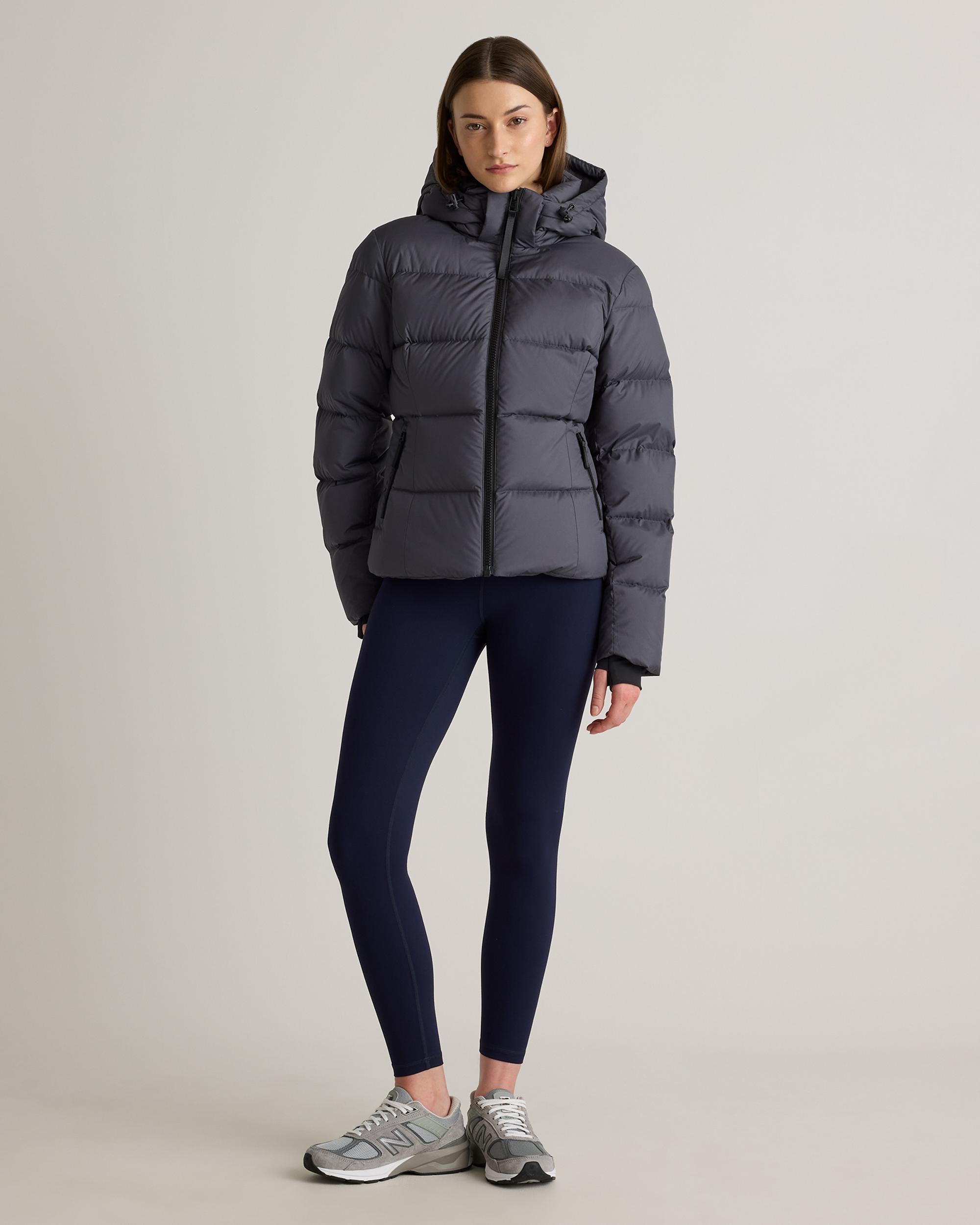 Quince | Women's Responsible Down Cinch Waist Puffer Jacket Size XS, Recycled Polyester Product Image