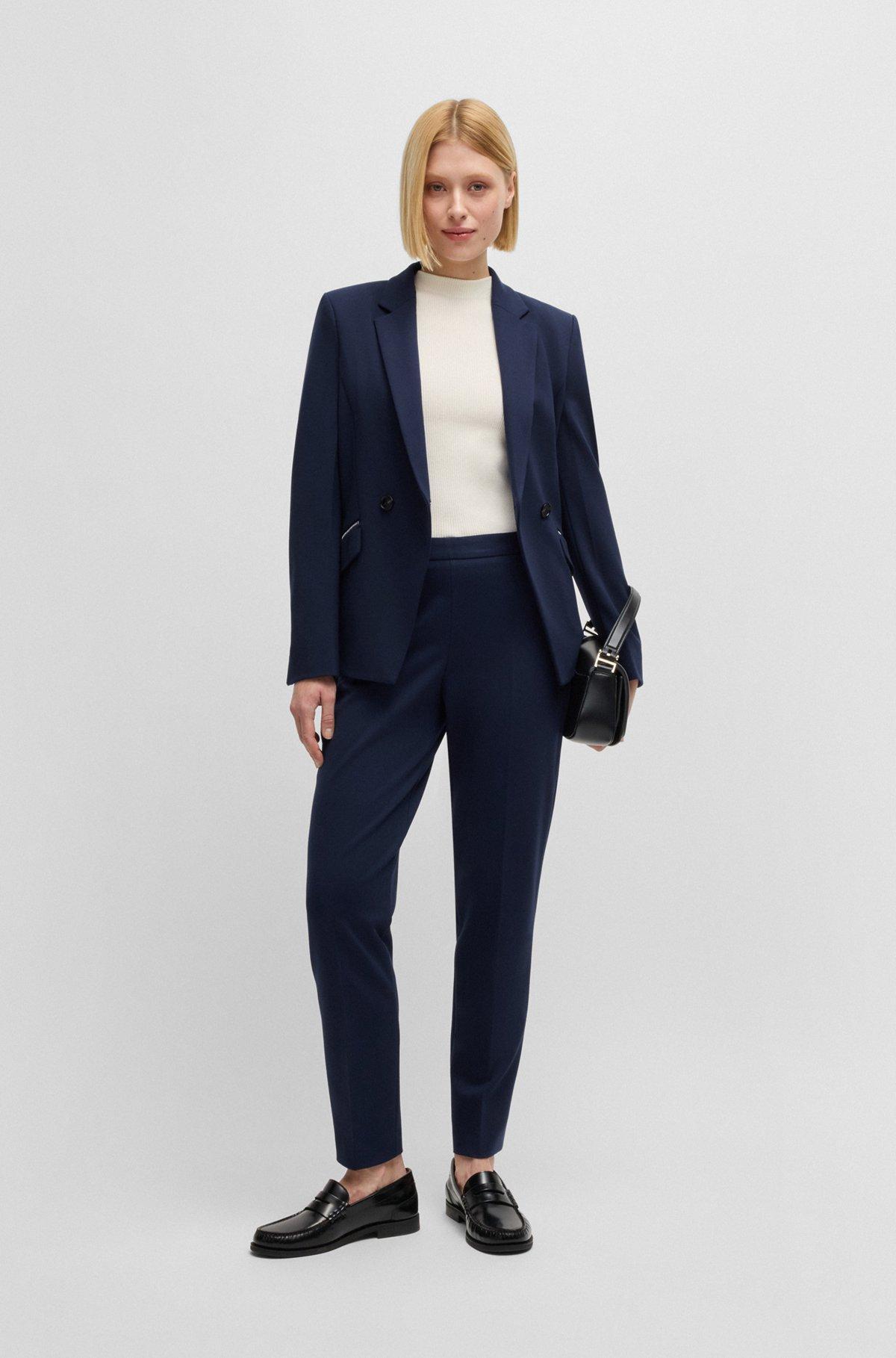 Regular-fit trousers with front crease Product Image