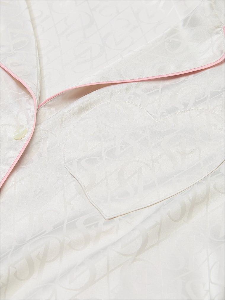 Satin Long Pajama Set Product Image
