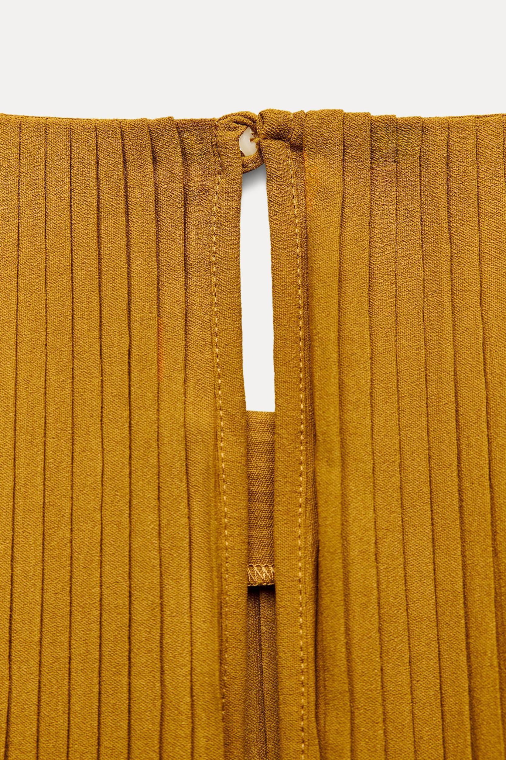 PLEATED ASYMMETRIC DRESS Product Image