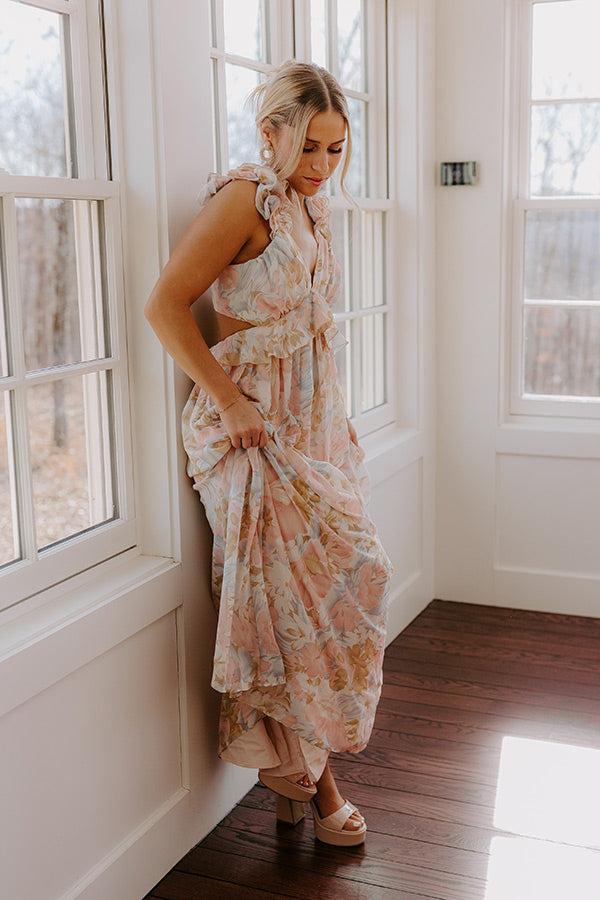 Dreamy Haze Floral Maxi Dress Baby Product Image