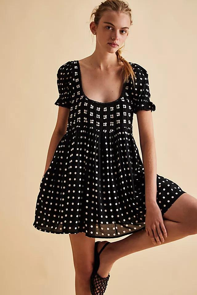 Daisy Dots Mini Dress Product Image