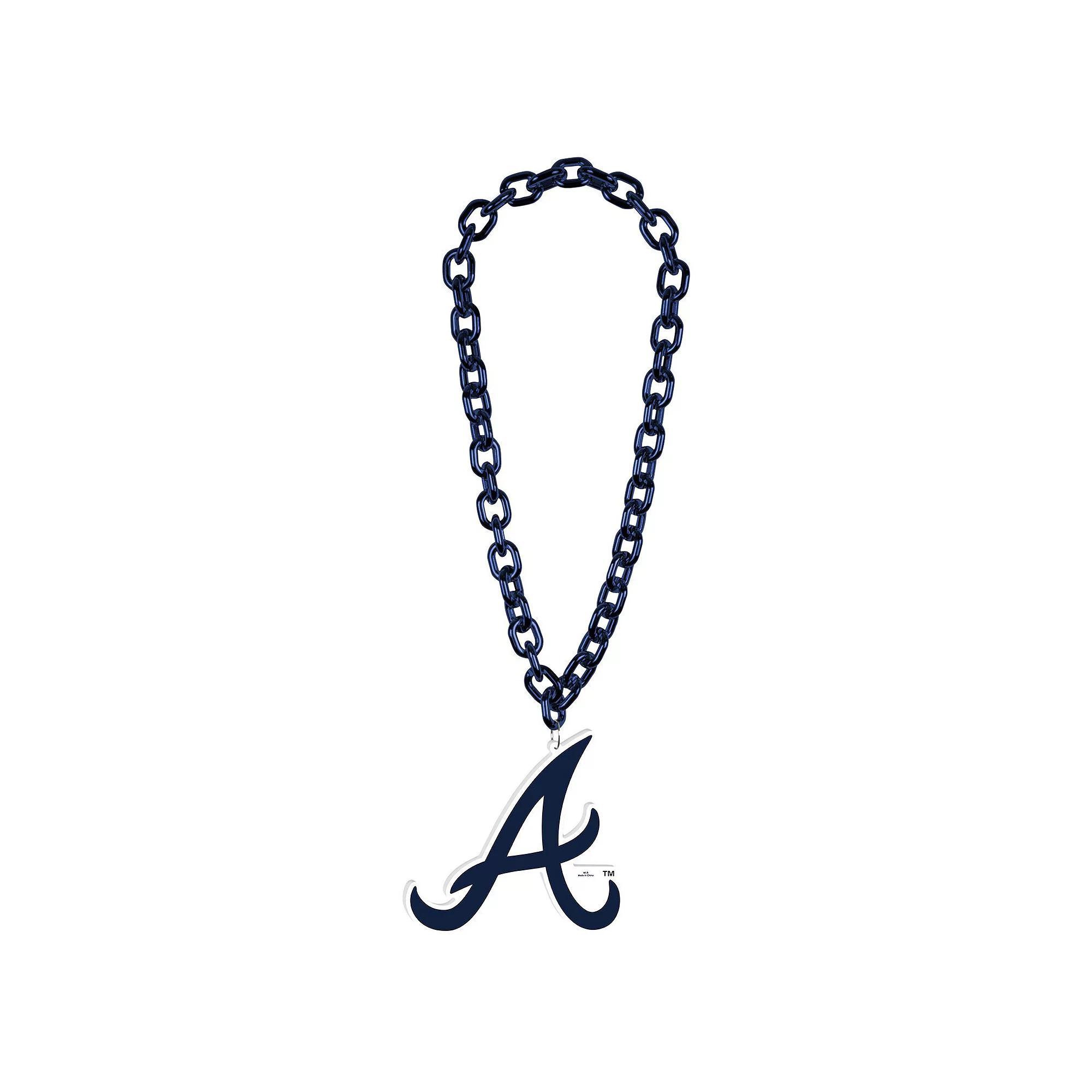 WinCraft Atlanta Braves Big Chain Logo Necklace, Men's, Team Product Image