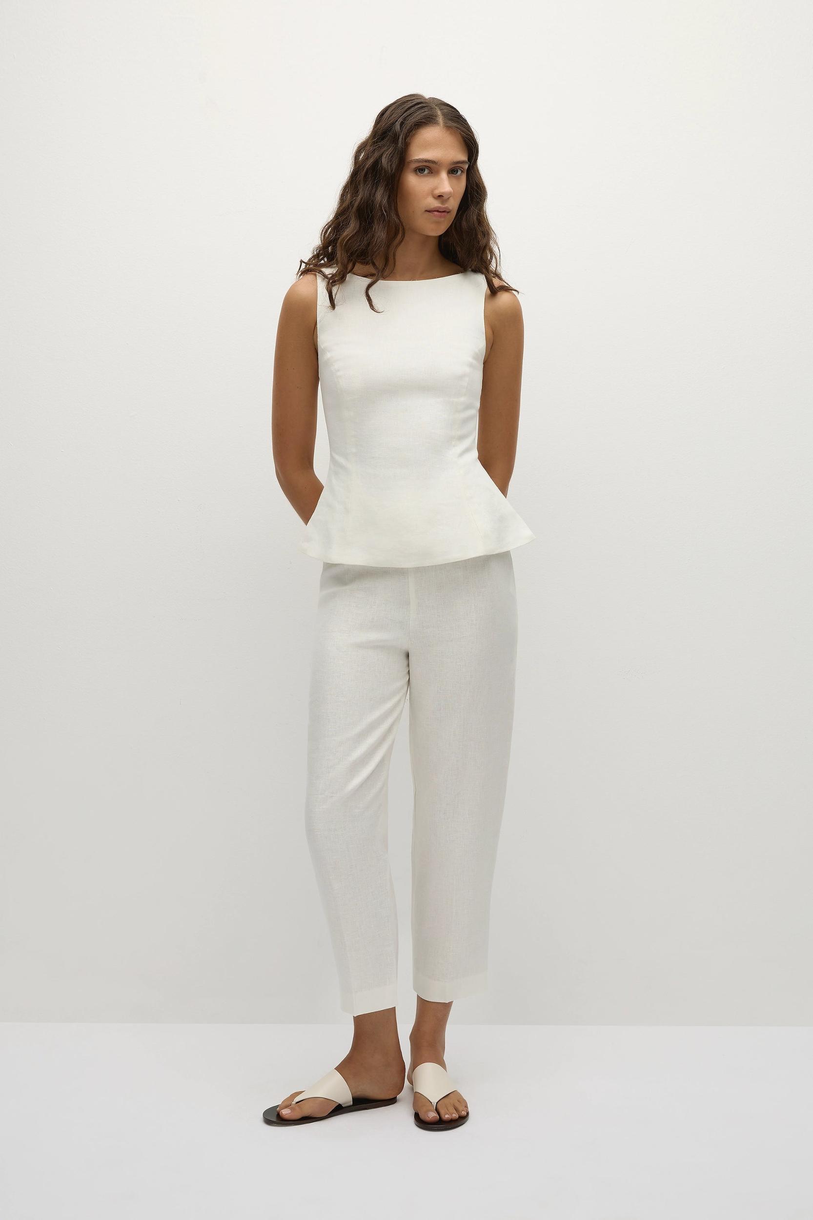 Eloise Mini Dress White Product Image