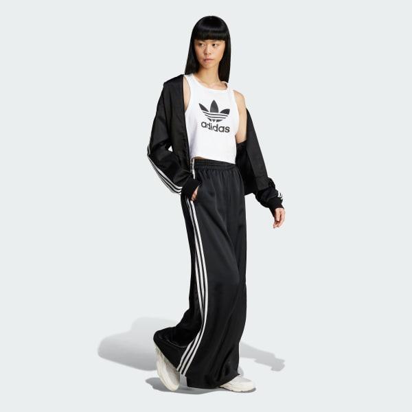 adidas Trefoil Tank Top White M Womens Product Image