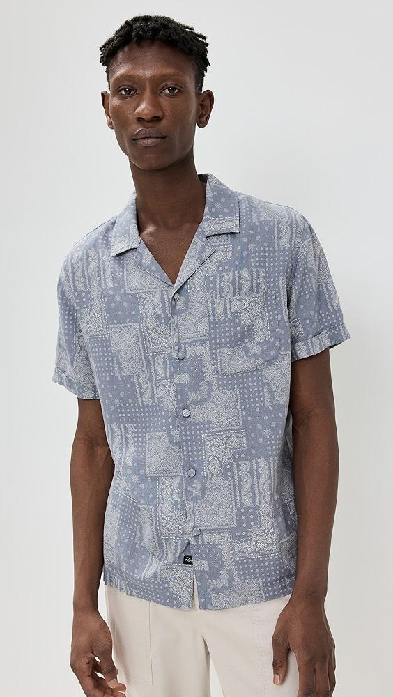 RAILS Ace Linen Blend Camp Shirt | Shopbop Product Image