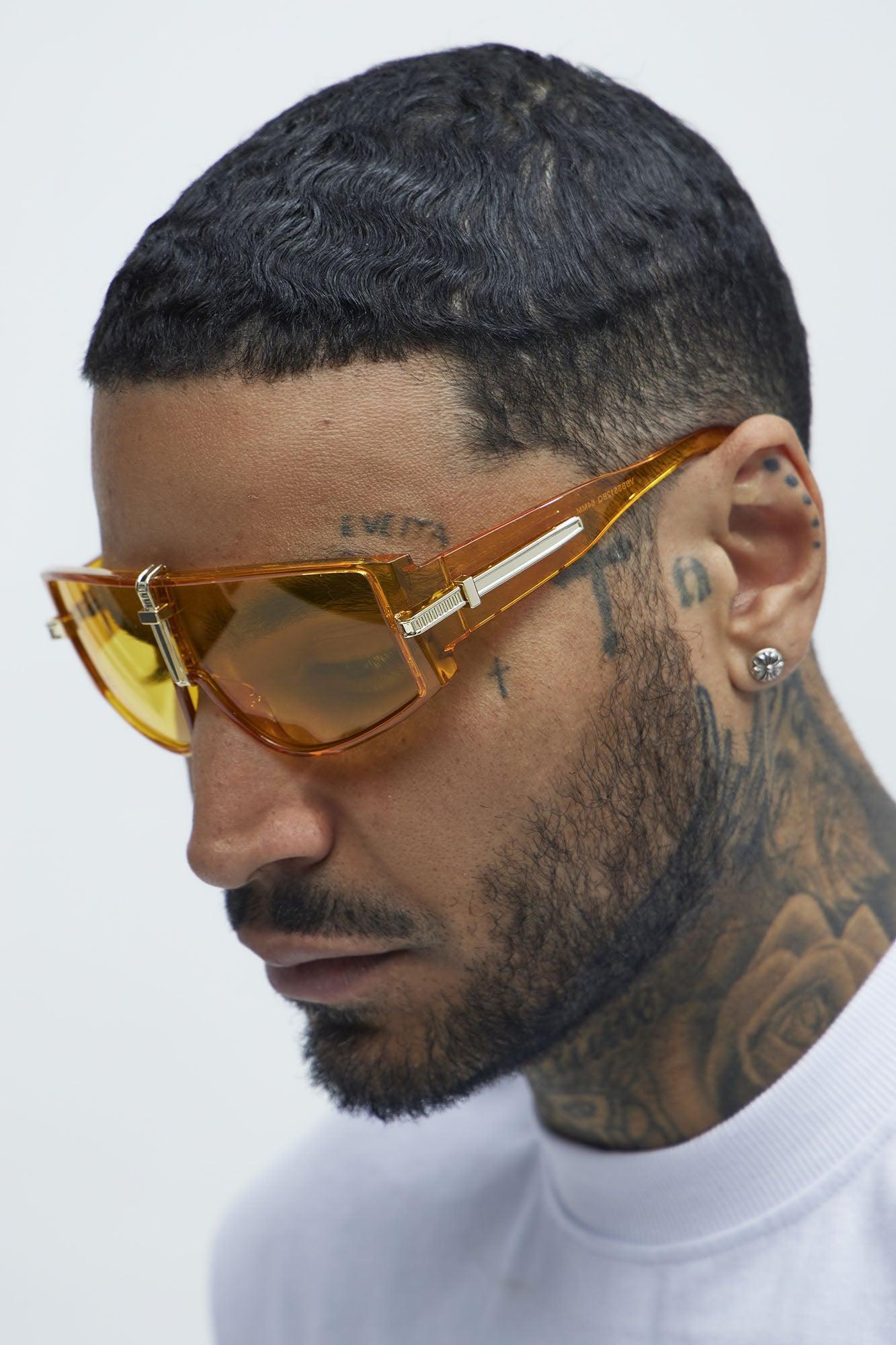 Told The Moon Sunglasses - Orange Product Image
