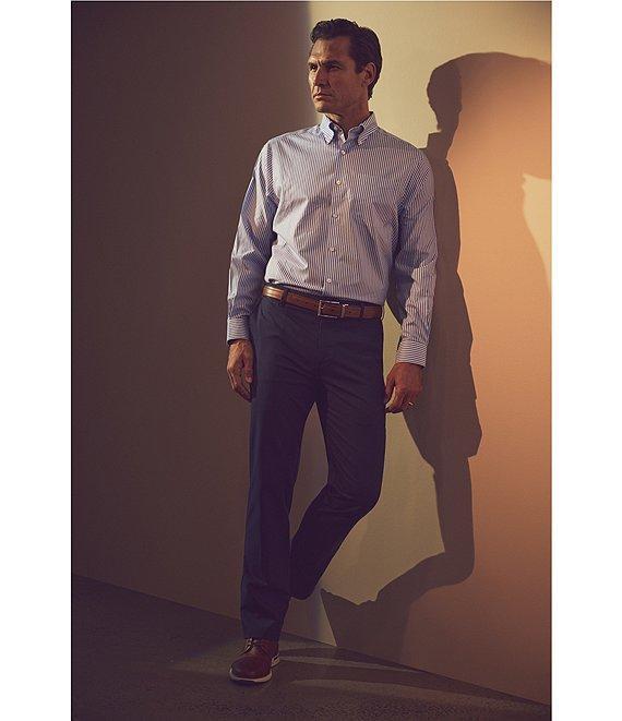 Hart Schaffner Marx State Street Essentials Striped Button-Down Collar Sportshirt Product Image