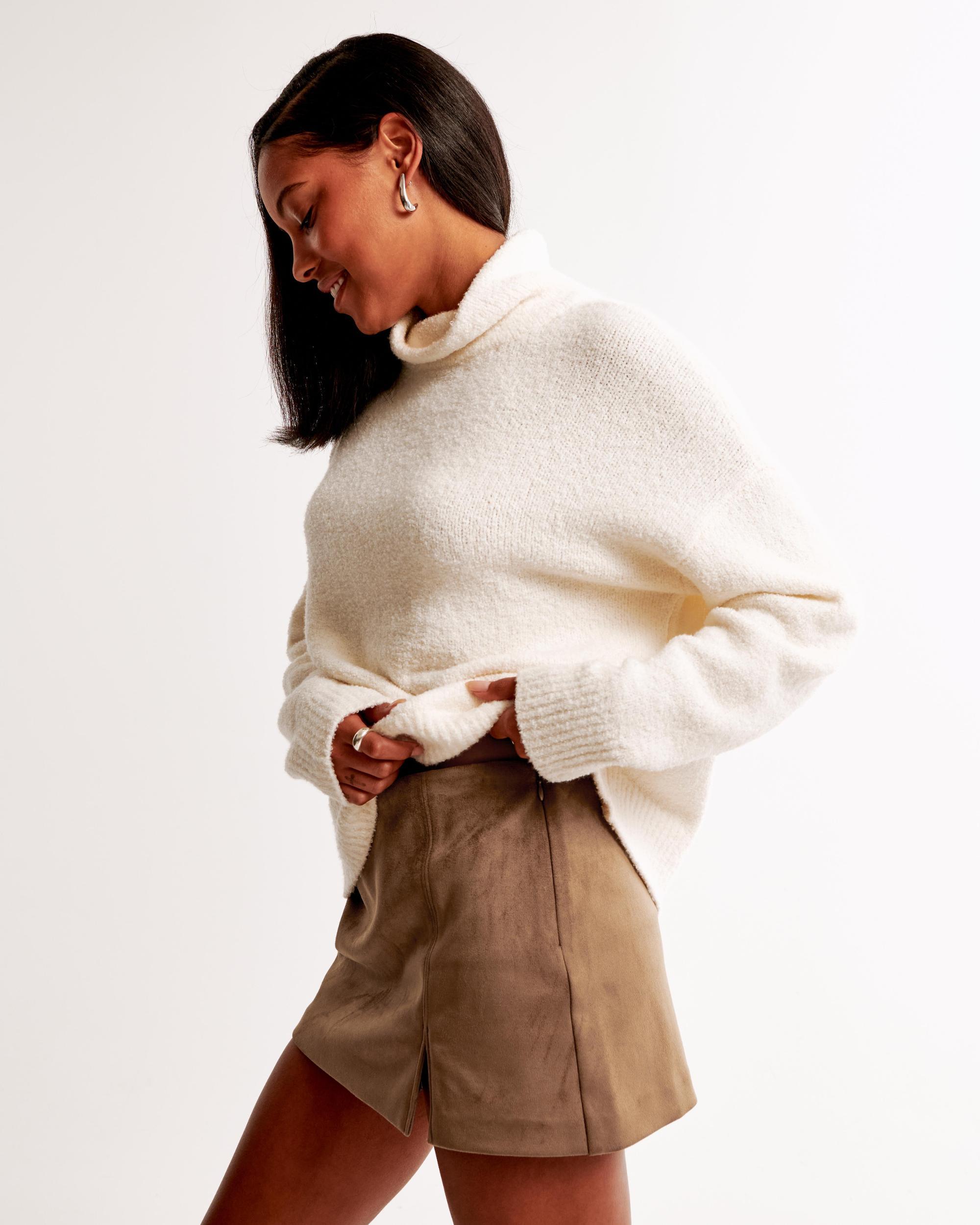 Vol. 28 Mid Rise Vegan Suede Mini Skirt Product Image